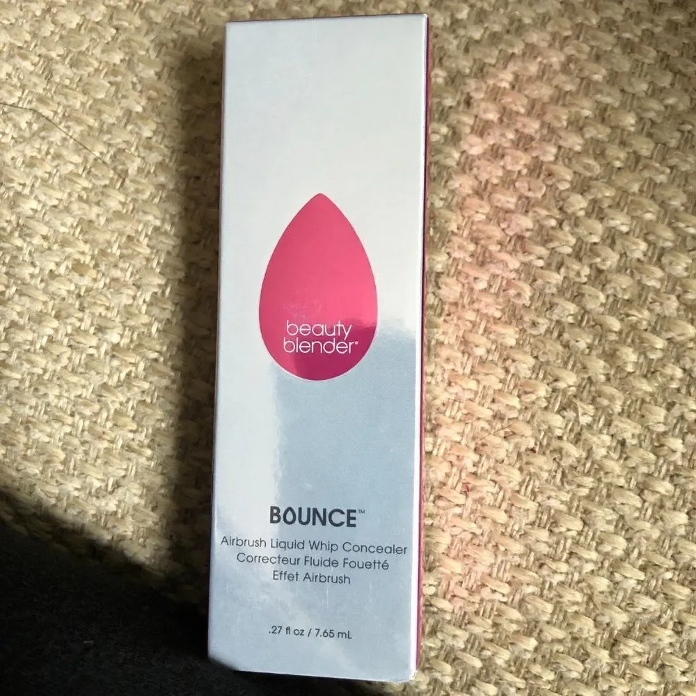 BeautyBlender Bounce Airbrush Liquid Whip Concealer MED HONEY NIB .27oz